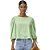 Blusa Lança Perfume Manga 7/8 V23 Verde Feminino - Imagem 1