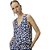 Blusa Lança Perfume Navy Leopard V23 Marinho Feminino - Imagem 3