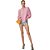 Blusa Lança Perfume Manga Longa V23 Rosa Feminino - Imagem 3