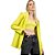 Blazer Oversized Myft Alongado Verde Feminino - Imagem 1