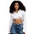 Camisa Cropped Myft Branco Feminino - Imagem 1