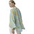 Camisa Lança Perfume Oversized Mullet Com Top Azul Feminino - Imagem 2