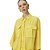 Camisa Lança Perfume Alongada V23 Amarelo Feminino - Imagem 3