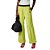 Calça Easy Lança Perfume Wide Leg High Verde Feminino - Imagem 1