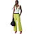 Calça Easy Lança Perfume Wide Leg High Verde Feminino - Imagem 4