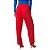 Calça Lança Perfume Wide Leg Em Suede Vermelho Feminino - Imagem 2