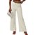 Calça Easy Lança Perfume Wide Leg V23 Off White Feminino - Imagem 1
