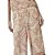 Calça Wide Leg Lança Perfume V23 Laranja Feminino - Imagem 3