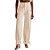 Calça Easy Lança Perfume Wide Leg Cintura Alta AV23 Off White Feminino - Imagem 1