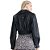 Jaqueta Cropped Myft Maxi Preto Feminino - Imagem 2