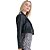 Jaqueta Cropped Myft Maxi Preto Feminino - Imagem 3