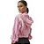Jaqueta Easy Lança Perfume Estampada Com Capuz V23 Rosa Feminino - Imagem 2
