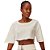 Blusa Cropped Easy Lança Perfume Shine V23 Off White Feminino - Imagem 1