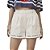 Short Lança Perfume Cintura Alta V23 Off White Feminino - Imagem 1
