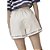 Short Lança Perfume Cintura Alta V23 Off White Feminino - Imagem 2