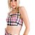Top Myft Xadrez Rosa Feminino - Imagem 3