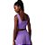 Top Corset Easy Lança Perfume Sem Manga Roxo Feminino - Imagem 2
