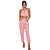 Top Cropped Myft Com Amarração Rosa Feminino - Imagem 3