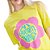 Camiseta Estampada Myft Verde Feminino - Imagem 4