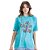 Camiseta Estampada Myft Azul Feminino - Imagem 1