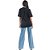 Camiseta Estampada Style Myft Preto Feminino - Imagem 2
