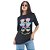 Camiseta Estampada Style Myft Preto Feminino - Imagem 1