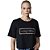 Camiseta Lança Perfume Heart Disco Preto Feminino - Imagem 1