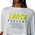 Camiseta Cropped Easy Lança Perfume Off White Feminino - Imagem 3