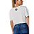 Camiseta Cropped Easy Lança Perfume Off White Feminino - Imagem 2