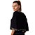 Camiseta Cropped Easy Lança Perfume Preto Feminino - Imagem 2