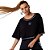 Camiseta Cropped Easy Lança Perfume Preto Feminino - Imagem 1