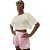 Camiseta Cropped Easy Lança Perfume Shine Off White Feminino - Imagem 3
