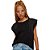 Camiseta Myft Muscle Shine Preto Feminino - Imagem 1