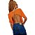 Camiseta Cropped Myft Com Correntaria V23 Laranja Feminino - Imagem 2