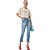 Camiseta Cropped Lança Perfume V23 Off White Feminino - Imagem 3