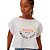 Camiseta Cropped Easy Lança Perfume Branco Feminino - Imagem 1