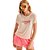 Camiseta Easy Lança Perfume Estampada AV23 Off White Feminino - Imagem 1