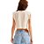Camiseta Cropped Lança Perfume Muscle V23 Off White Feminino - Imagem 2