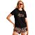 Camiseta Easy Lança Perfume Alongada AV23 Preto Feminino - Imagem 1