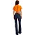 Camiseta Cropped Lança Perfume Estampada AV23 Laranja Feminino - Imagem 2