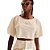 Camiseta Cropped Easy Lança Perfume Shine AV23 Off White Feminino - Imagem 1