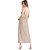 Vestido Myft Super Midi Marrom Feminino - Imagem 2