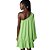Vestido Lança Perfume Amplo Verde Feminino - Imagem 2