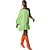 Vestido Lança Perfume Amplo Verde Feminino - Imagem 1