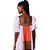 Vestido Lança Perfume Longo Laranja Feminino - Imagem 4