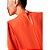 Vestido Curto Lança Perfume Color Block Laranja Feminino - Imagem 4