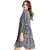 Vestido Myft Curto Floral Preto Feminino - Imagem 3