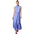 Vestido Longo Lança Perfume Azul Feminino - Imagem 1