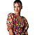 Vestido Curto Lança Perfume Fluido Laranja Feminino - Imagem 3