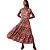 Vestido Estampado Lança Perfume Rosa Feminino - Imagem 1